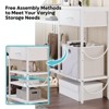 Pinmoco Console Table with Shelves and Drawer, 41.7inch Narrow Entryway Table with LED Light, Sofa Table for Living Room, Hallway - 3 of 4