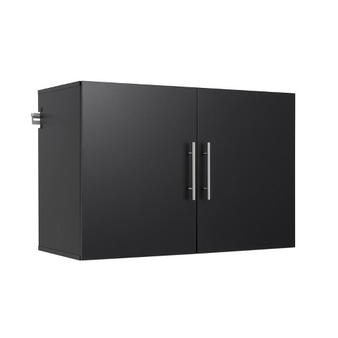 HEEPOR Pull Down Shelf Upper Kitchen Wall Cabinet Storage Organizer (36inch Cabinet) Black
