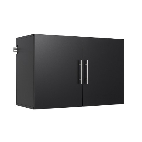 HangUps Shoe Storage Cabinet Black - Prepac