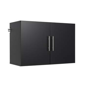 Hangups Upper Storage Cabinet Black - Prepac