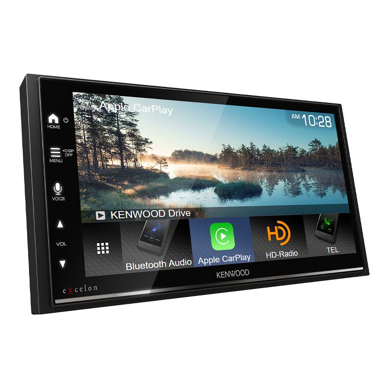Kenwood DMX709S eXcelon 6.8" Digital Multimedia Bluetooth Touchscreen Receiver with Apple CarPlay,Andriod Auto, and HD Radio, 3 of 15