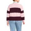 Lands' End Women's Drifter Rugby with Woven Collar Sweater - 2 of 3