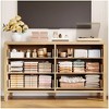 Dresser for Bedroom, Drawer Dresser with Storage Freestanding, Wooden Closet Storage Chest for Living Room, Bedroom, Entryway - 2 of 2