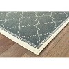 Oriental Weavers Marina 6025L Grey/ Ivory Indoor/Outdoor Area Rug - 7'10" Round - 4 of 4