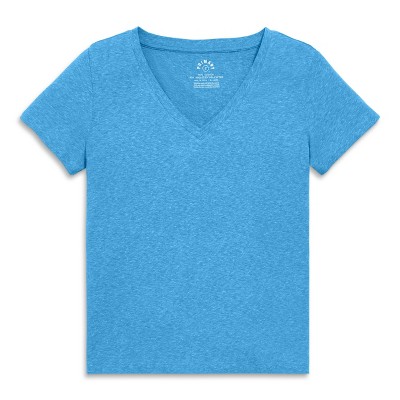 Primary Adult Heathered Easy V-Neck Tee (Women's Fit)