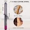 NICEBAY Curling Iron, Ceramic Curling Wand with 6 Temperature Up to 430°F, Professional Hair Curler for Multiple Hair Types - 3 of 4