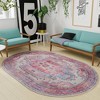 Unique Loom Maahru Collection Area Rug - Cresent Moon - 3 of 4