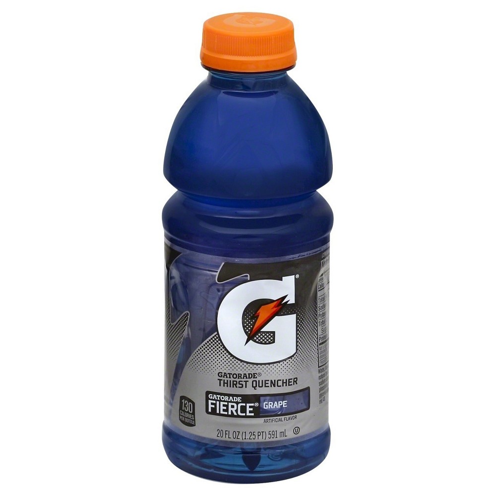 UPC 052000324822 product image for Gatorade Fierce Grape Sports Drink - 20 fl oz Bottle | upcitemdb.com