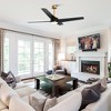 Parrot Uncle 60" Modern Gold and Black Indoor Integrated CCT LED Ceiling Fan - 4 of 4
