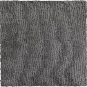 Unique Loom Felt Ball Collection Area Rug - Cloud - 1 of 4