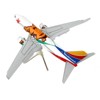 Boeing 737-700 Commercial Aircraft w/Flaps Down California Flag Livery "Gemini 200" 1/200 Diecast Model Airplane by GeminiJets - 4 of 4