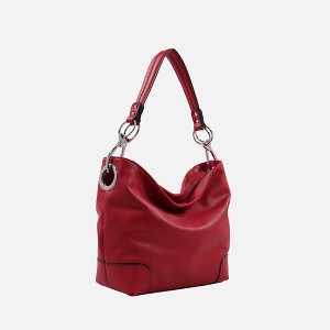 MKF Collection Emily Soft Vegan Leather Shoulder Hobo Bag by Mia K - 1 of 4
