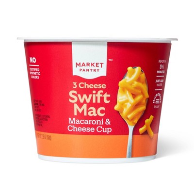 Three-Cheese Swift Mac Macaroni and Cheese Cups - 8.2oz/4ct - Market Pantry™