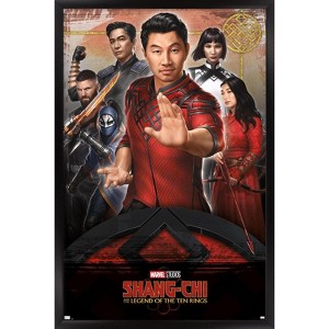 Trends International Marvel Shang-Chi and the Legend of the Ten Rings - Group Framed Wall Poster Prints - 1 of 4