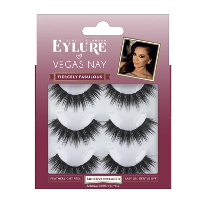 Eylure False Eyelashes Vegas Nay Fiercely Fabulous - 3pr