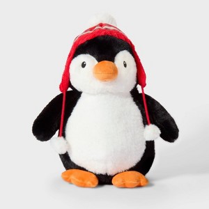 12'' Penguin with Hat Stuffed Animal - Gigglescape™ - 1 of 3