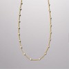 Ross-Simons 4.50 ct. t.w. CZ Station Necklace in 18kt Yellow Gold Over Sterling - 3 of 4