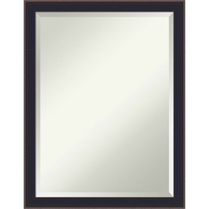 Amanti Art Havana Black Bronze Beveled Framed Bathroom Vanity Wall Mirror - 1 of 4