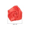 Unique Bargains Satin Fabric Decorative DIY Craft Embellishment Ribbon Roses 20 Pcs - 2 of 4