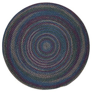 Colonial Mills Worley Round Area Rug - Navy 4x4 - 1 of 3