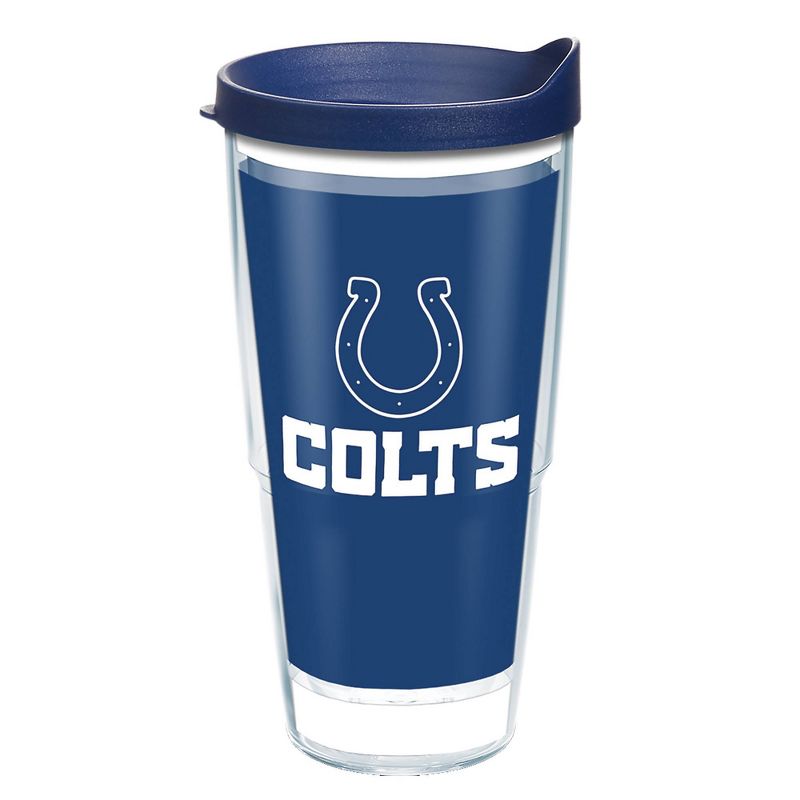 NFL Indianapolis Colts Classic Tumbler with Lid - 24oz, 1 of 4