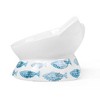 Park Life Designs 2c Oscar Tilt Fish Cat Bowl - White - 2 of 4