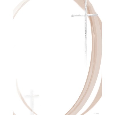 Great Papers Swirls and Cross Letterhead 80/Pack (2013196)