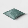 Luxe Velvet Square Throw Pillow - Room Essentials™ - 3 of 4