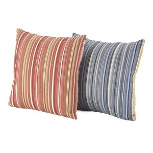 The Lakeside Collection Katy Window Collection - Set of 2 Decorative Pillows - 1 of 3