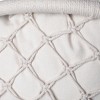 Cesicia Hammock Chair, Macrame Swing, Max 330 Lbs Hanging Cotton Rope Hammock Swing Chair for Indoor and Outdoor with Cushion - 4 of 4