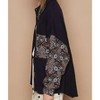 Women's Jacquard Sleeve Shacket - POL - 2 of 4