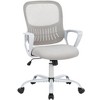 CAVINAS Ergonomic Office Chair, Mid Back Mesh Computer Desk Chair, Executive Office Chair Height, Adjustable Swivel Task Chair with Lumbar Support - 4 of 4