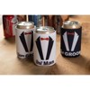 Blue Panda 12 Pack Team Groom Neoprene Can Cooler Sleeves, Groomsmen Gifts Beer Cooler for 12oz Drinks - 3 of 4