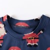 MyKids-USA Baby Kids Christmas Cartoon Pattern Long Sleeves Casual Pajamas Clothing Set - 4 of 4
