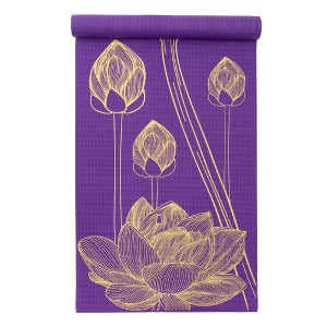 ProsourceFit Printed Yoga Mat, 3/16-in (5mm) - 1 of 4