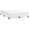 Bed Frame White Faux leather, Plywood, Engineered wood Full - 2 of 4