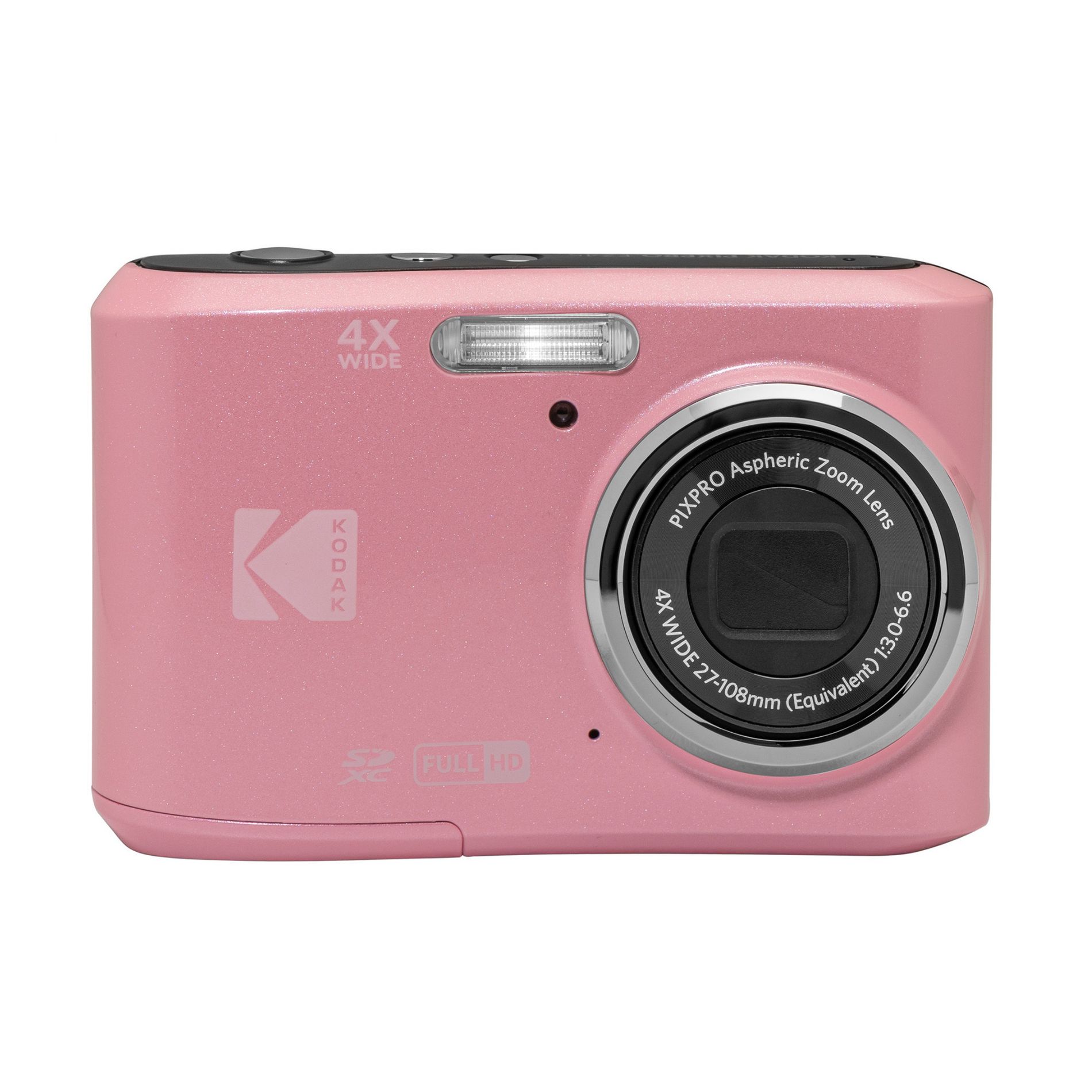 Kodak PixPro FZ45 Friendly Zoom 16MP 1080p Full HD Digital Camera (Pink)