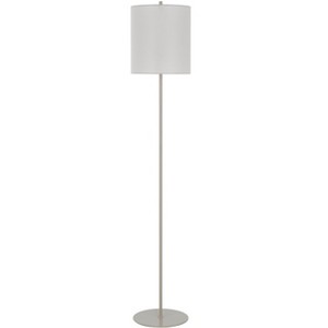 Cal Lighting 100W metal floor lamp with corks shade - 1 of 4