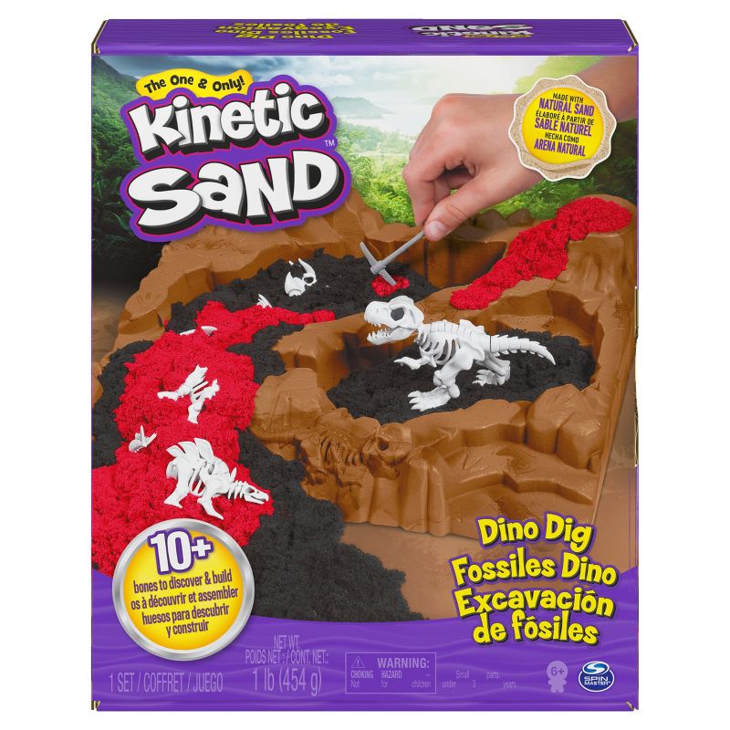 Kinetic Sand Dino Dig Playset, 1 of 10