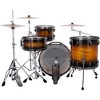 Ludwig Maple Exotic 3-Piece FAB Shell Pack with 22 in. Bass Drum Gold Burst - 2 of 3