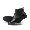 RV4102 Men's 6" Soft Toe Oxford Boots Lace up Black color Business Wedding Party Shoes - 2 of 4