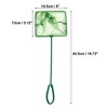 Unique Bargains Aquarium Fish Net Aquarium Fish Tank Accessories Small Fish Fine Net Green 6'' 1Pcs - 4 of 4