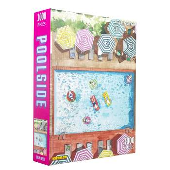 de.bored Poolside Puzzle Jigsaw Puzzle - 1000pc