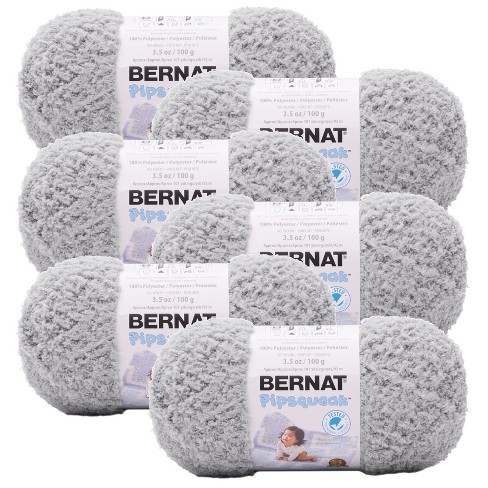 pack Of 6) Bernat Pipsqueak Yarn-elephant Gray : Target