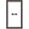 PosterPalooza | Panoramic Simple Silver Picture Frame - UV Acrylic, Foam Board Backing, Hanging Hardware - 2 of 4