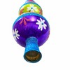 Sbk Gifts Holiday 15.0 Inch Retro 3 Ball Mod Floral Topper Retro-Looking Flowers Tree Toppers - 3 of 3