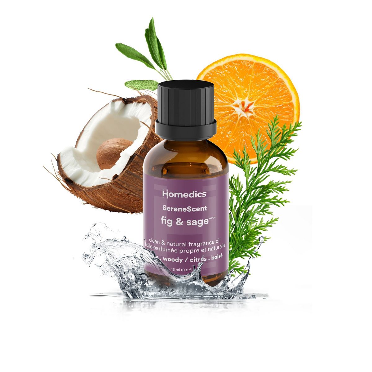 HoMedics SereneScent Oil Fig and Sage
