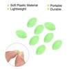 Unique Bargains Luminous Fishing Bead, Soft Plastic Glow Fishing Bait Eggs Rig Bead Tackle Tool - 4 of 4