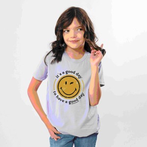 The Juniper Shop SmileyWorld It's A Good Day To Have A Good Day Circle Youth Short Sleeve Tee - 1 of 4