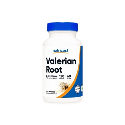 Nutricost Valerian Root Capsules (4000 MG) (120 Capsules)